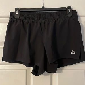 black RBX running shorts